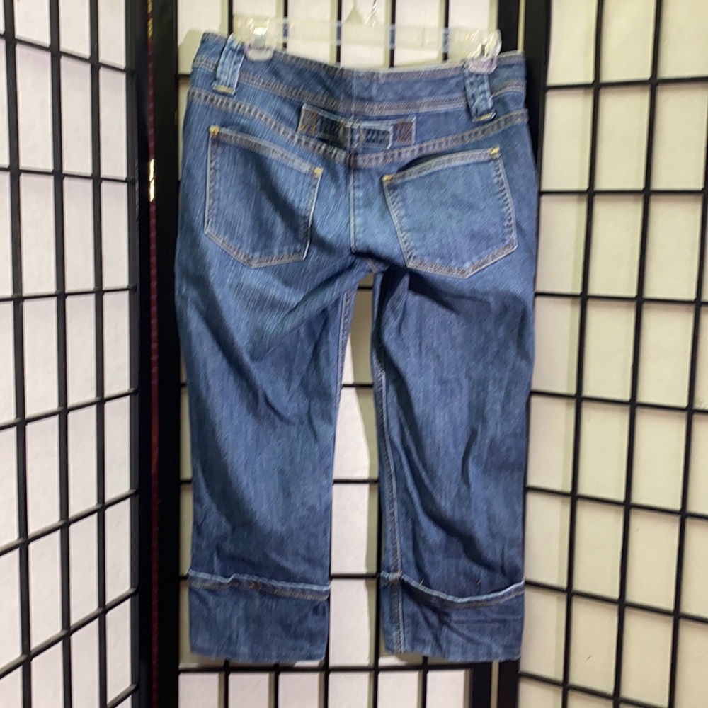 New York & Company Cuffed Jean Capris Size 4 - Picture 5 of 7